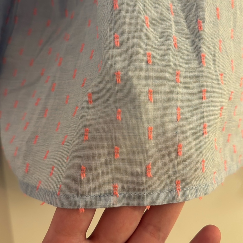 J. Crew Factory Long Sleeve Ruffle Top - Picture 7 of 7